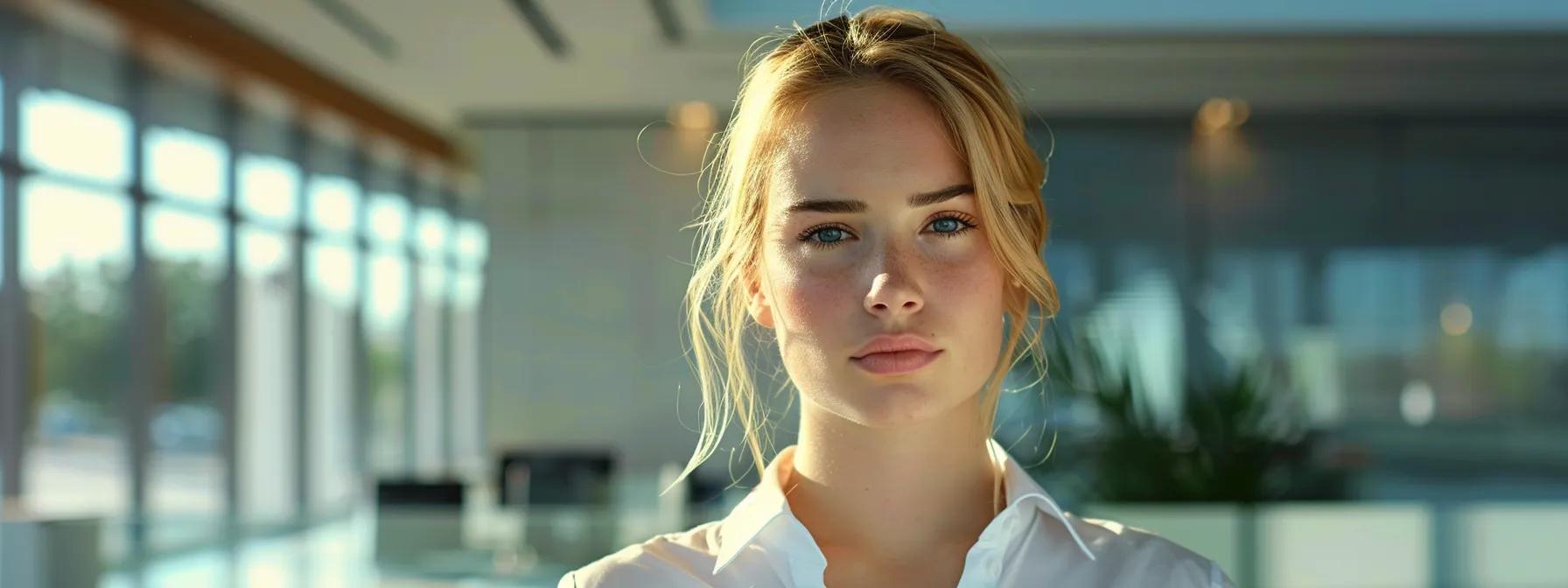 a sleek, modern corporate office space showcases sparkling surfaces and pristine workstations, epitomizing the transformative impact of rigorous commercial cleaning on employee health and productivity.